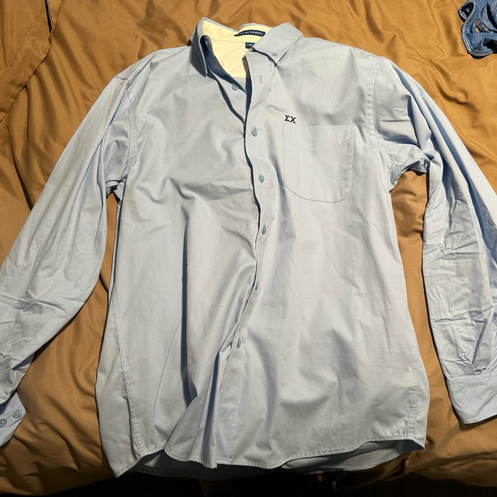 Men’s Sigma Chi Button Down Blue